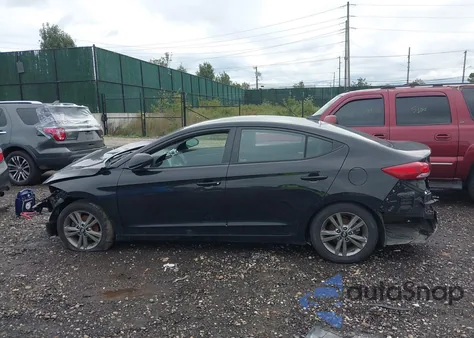 2018 Hyundai Elantra Sel из США, поврежденный, VIN 5NPD84LF0JH246889